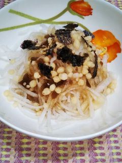 簡単すぎる☆揚げ玉大根サラダ-レシピのメイン写真