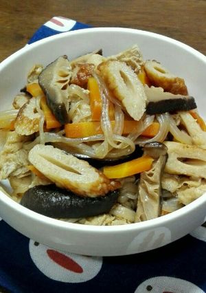 常備菜♡甘めが大好き糸こんにゃくの甘辛煮-レシピのメイン写真