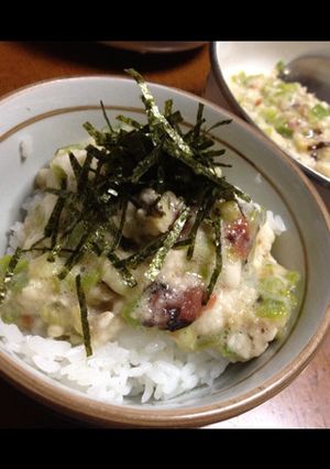 長芋とオクラのトロトロ梅和え-レシピのメイン写真