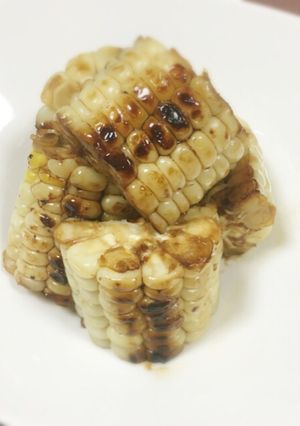 茹でトウモロコシから焼きトウモロコシに！-レシピのメイン写真