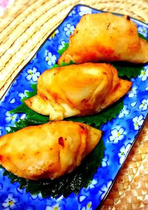 ☆キムチチーズ揚げ餃子☆おつまみ!-レシピのメイン写真