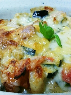 ズッキーニとなすのチーズ焼き-レシピのメイン写真