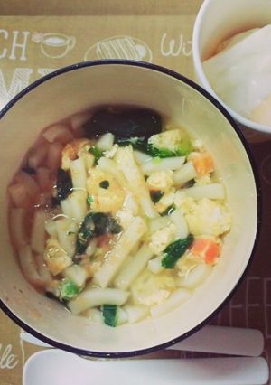 1歳からの幼児もꉂうどん-卵とし編--レシピのメイン写真