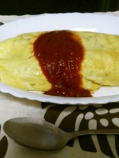 【かーちゃんの味】ツナ缶オムライス-レシピのメイン写真