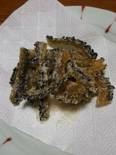 ニガウリの かりんとう-レシピのメイン写真
