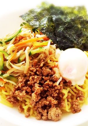 ビビンバ冷麺 簡単麺料理 アレンジ麺-レシピのメイン写真