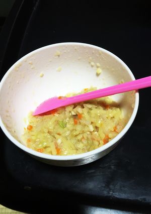 離乳食中期〜そば飯-レシピのメイン写真