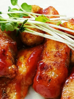 ささみのケチャップ炒め-レシピのメイン写真