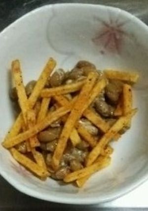 【チョイ足し】カラムーチョ納豆-レシピのメイン写真