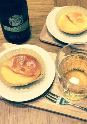 簡単濃厚！カップdeベイクドチーズケーキ-レシピのメイン写真