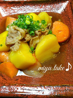 我が家の肉じゃが♪-レシピのメイン写真