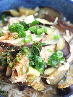 干し椎茸と塩麹のにゅうめん-レシピのメイン写真