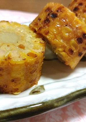 フライパンで簡単！味噌の焼きとうもろこし-レシピのメイン写真