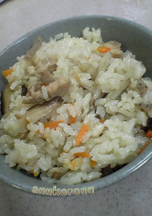 お鍋で炊き込み　鶏五目御飯♪-レシピのメイン写真