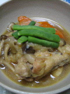 手羽元の煮物-レシピのメイン写真