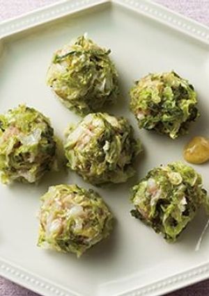 レンジで楽チン♪秋白菜の簡単シュウマイ-レシピのメイン写真