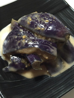 レンジで簡単!ごまダレ蒸しナス-レシピのメイン写真