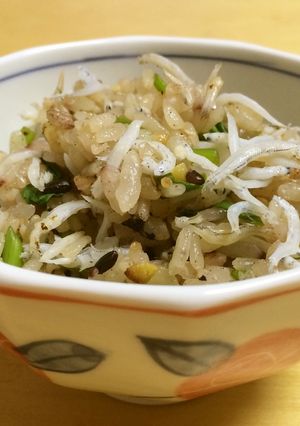 せりとしらすの炊き込みごはん-レシピのメイン写真