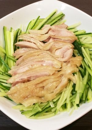 ♡棒棒鶏で美味しく バストアップ♡-レシピのメイン写真