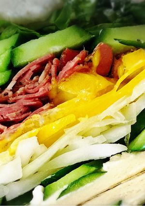 ☆沼サン風わんぱく風ペッパービーフサンド-レシピのメイン写真