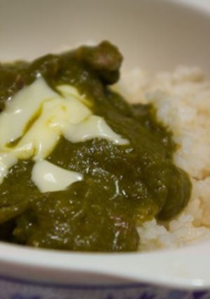簡単・本格的☆インド風グリーンカレー-レシピのメイン写真
