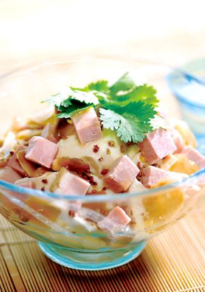 ちぎり豆腐のザーサイハム奴-レシピのメイン写真