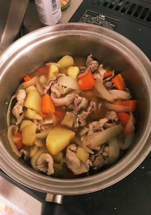 我が家の肉じゃが(トンじゃが)-レシピのメイン写真
