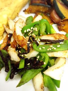 ピーマン塩昆布炒め-レシピのメイン写真