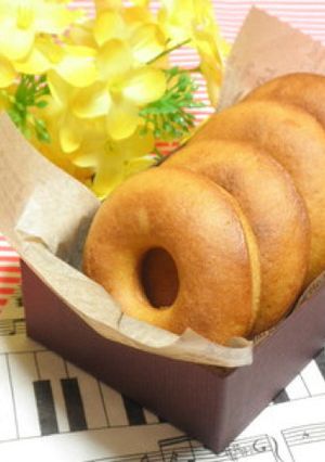 豆乳きなこの焼きドーナツ-レシピのメイン写真