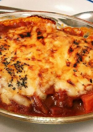 超簡単‼ 残りご飯でカレートマトドリア♪-レシピのメイン写真