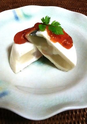 豆腐と冬瓜とささみのヘルシープディング-レシピのメイン写真