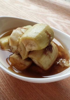 レンジとめんつゆで茄子のおひたし-レシピのメイン写真