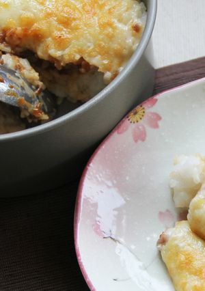 簡単！肉味噌でドリア-レシピのメイン写真