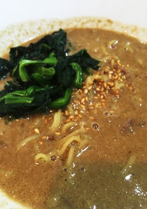 簡単なのに濃厚＊W胡麻使い担々麺のスープ-レシピのメイン写真