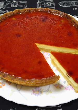 【簡単】濃厚なめらかプリンタルト♪-レシピのメイン写真