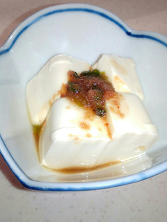 冷奴 めんたい醤油-レシピのメイン写真