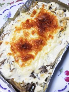 豆腐としらたきヘルシーグラタン-レシピのメイン写真