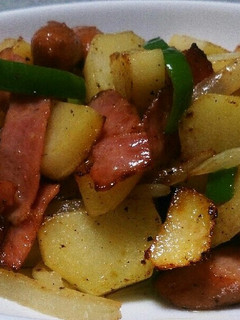 カレー風味のジャーマンポテト-レシピのメイン写真