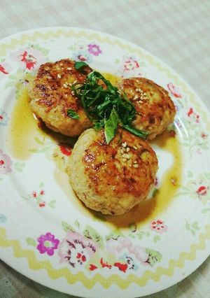 豆腐と鶏ミンチのふわふわつくね-レシピのメイン写真