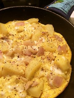 じゃがいもとツナのチーズオムレツ♪-レシピのメイン写真