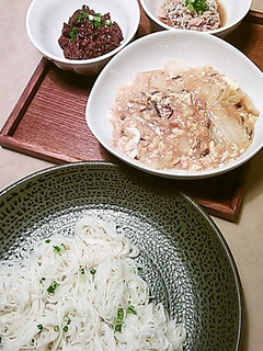 中華とアッサリの融合・3種お好み麺-レシピのメイン写真