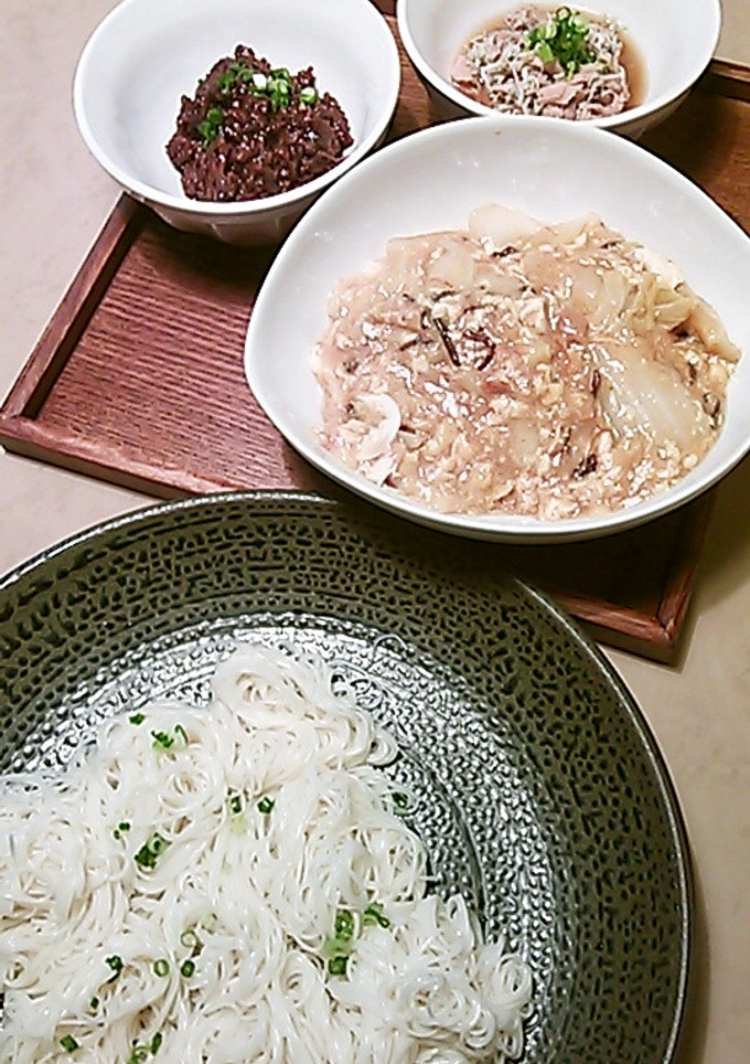 中華とアッサリの融合・3種お好み麺-レシピのメイン写真