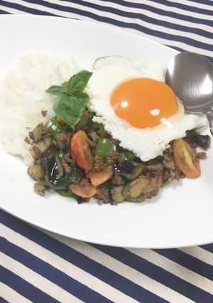 お家で簡単アジアン料理♬ガパオライス-レシピのメイン写真