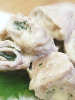 簡単♪ 豚ロース肉でシソチーズ巻き-レシピのメイン写真