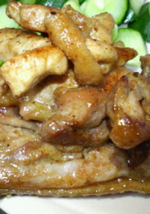 鶏肉のにんにく醤油炒め-レシピのメイン写真