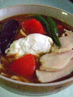 スープカレーみたいな!トマカレーうどん♪-レシピのメイン写真