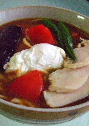 スープカレーみたいな！トマカレーうどん♪-レシピのメイン写真