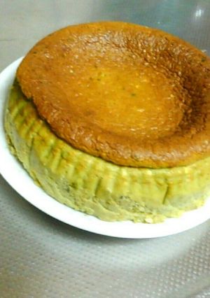 糖質制限★おからの抹茶チーズケーキ-レシピのメイン写真