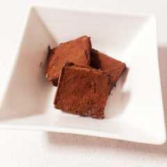 ココナッツオイルと豆腐の生チョコ-レシピのメイン写真