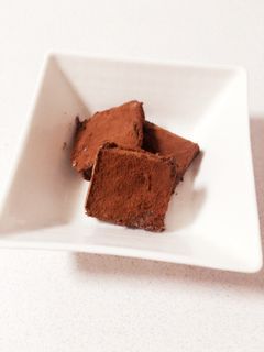 ココナッツオイルと豆腐の生チョコ-レシピのメイン写真